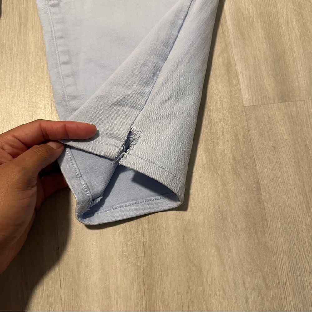 Talbots Light Blue High Waist Jegging Crop Jeans Sz 16P - Picture 6 of 10